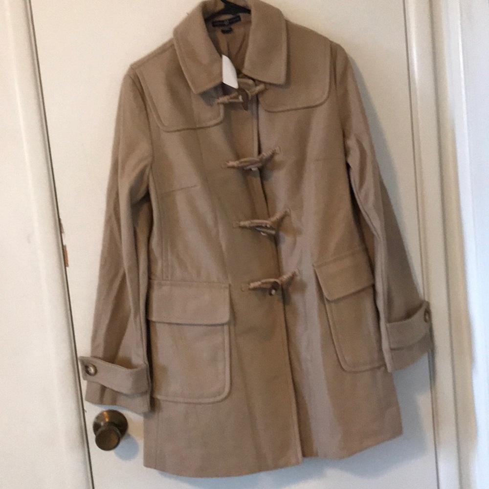 Woman’s tan GAP wool blend coat